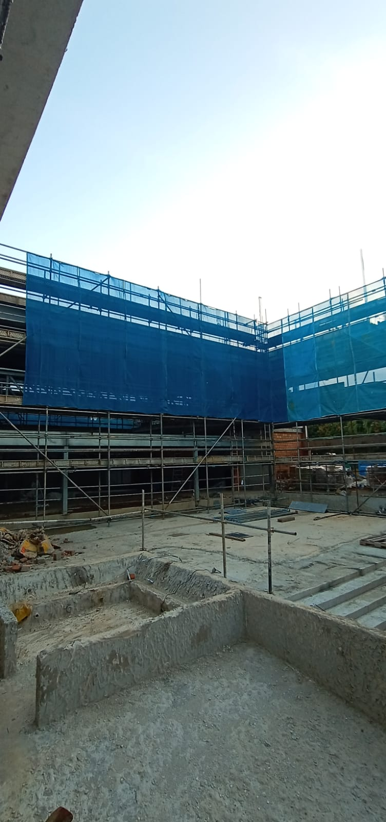 Perimeter Scaffold @ 17 Chiltern Drive