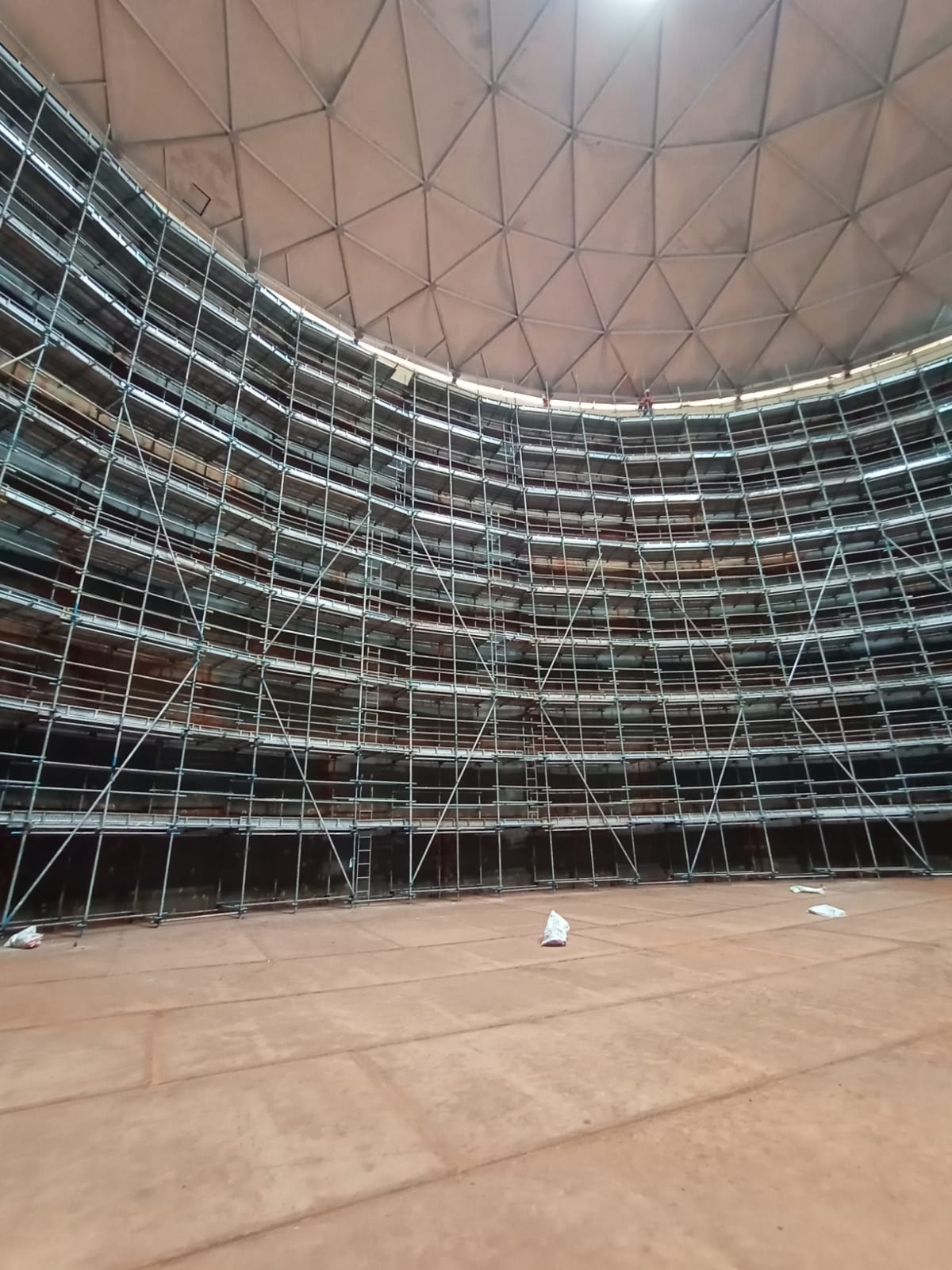Perimeter Scaffold @ Tuas Power (Oil Tank)