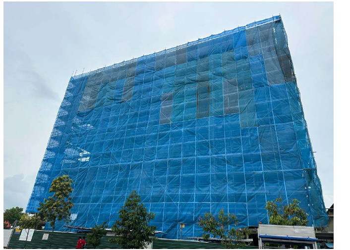 Tower Scaffold @ Woodlands Industrial Park