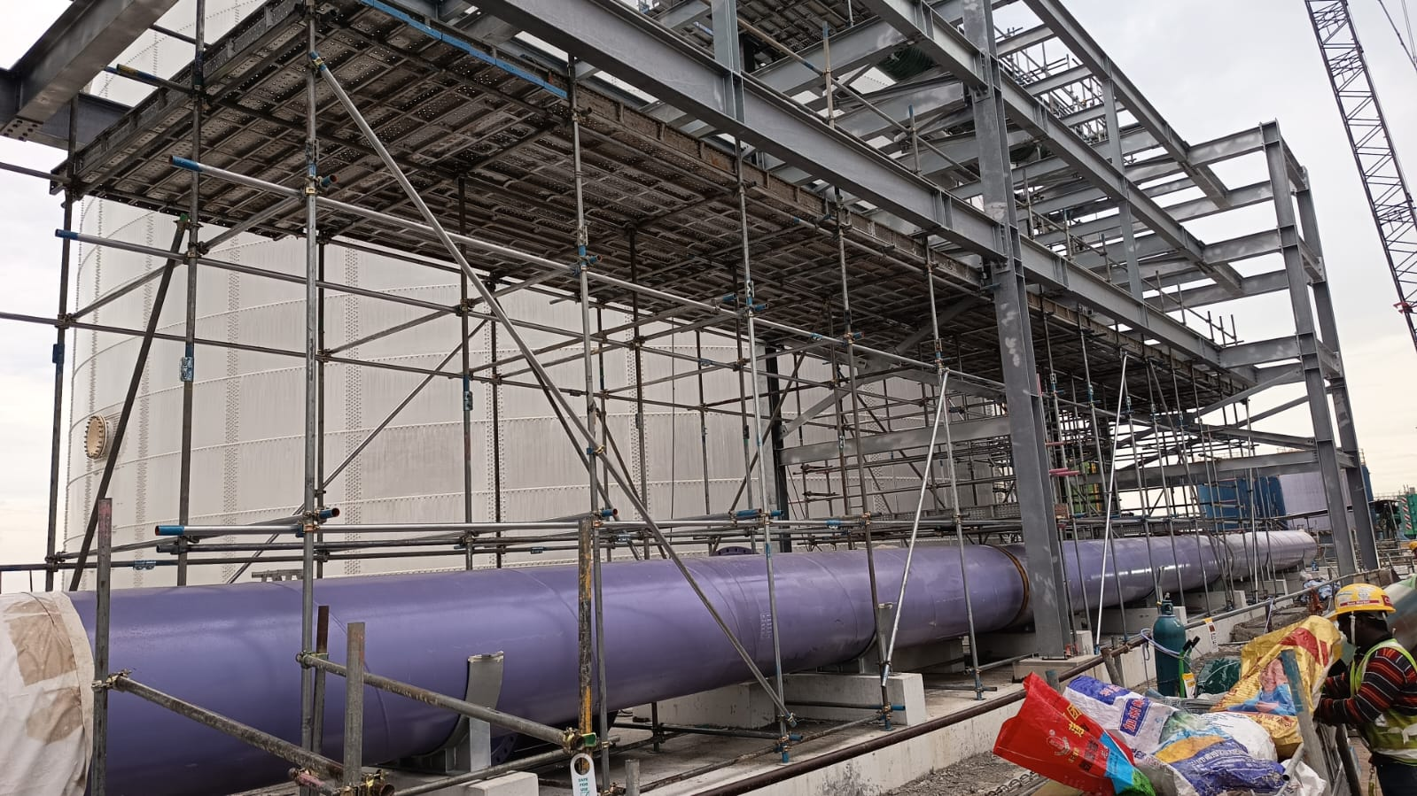 Tower Scaffold @ TWRP PUP, 8 Tuas South Lane