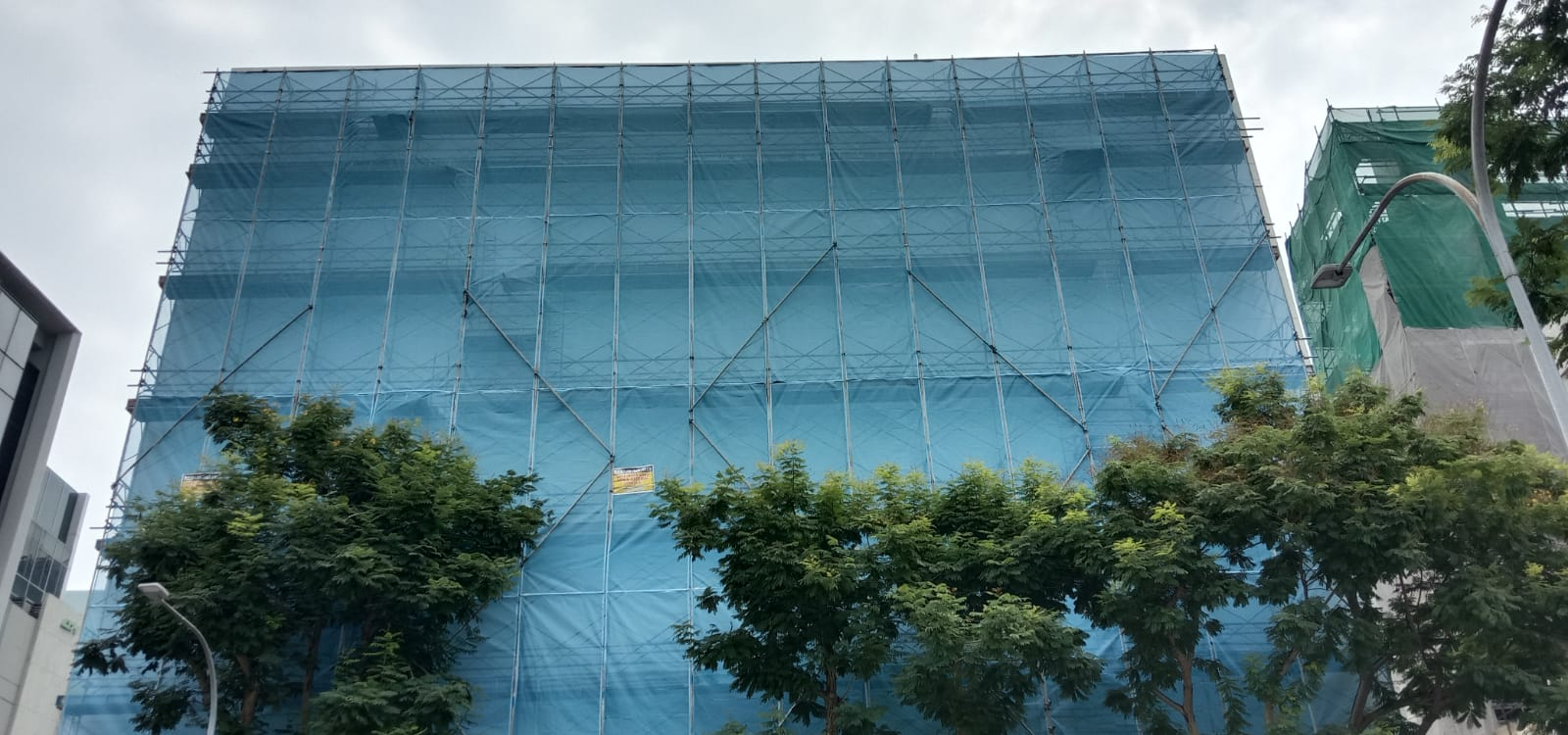 Perimeter Scaffold @ Chinatown